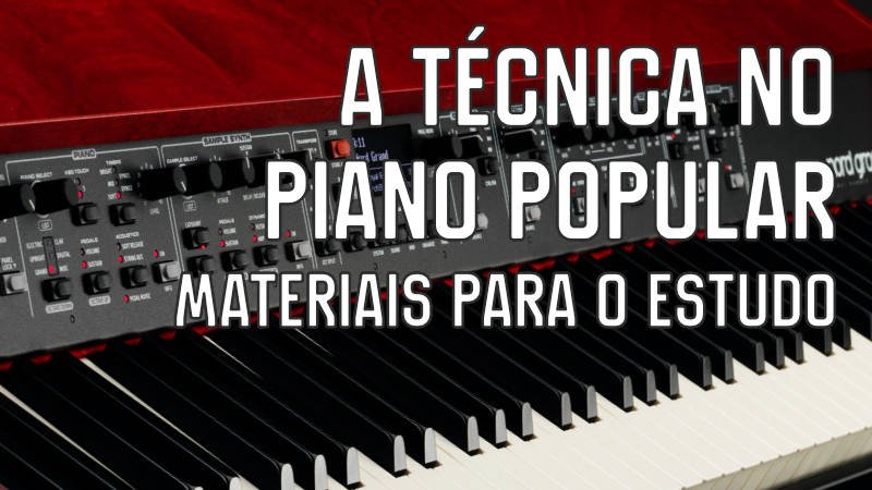 técnica para o piano popular