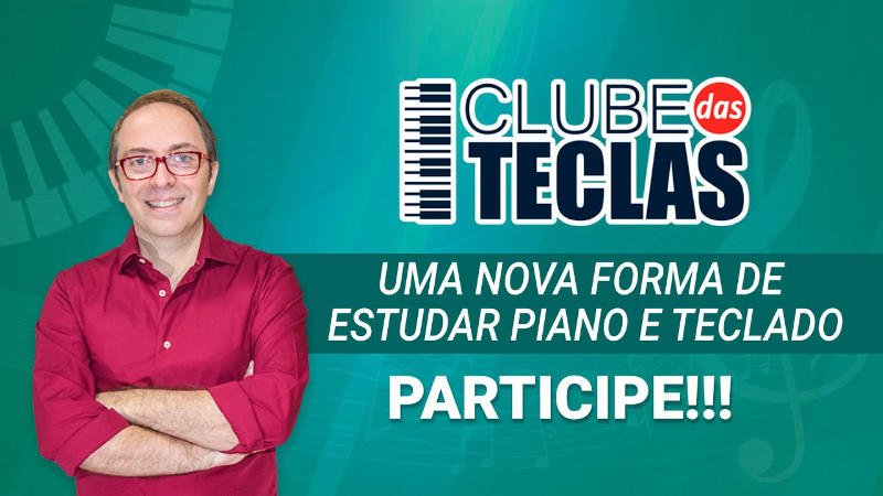 Clube das Teclas estudos de piano e teclado popular ao vivo