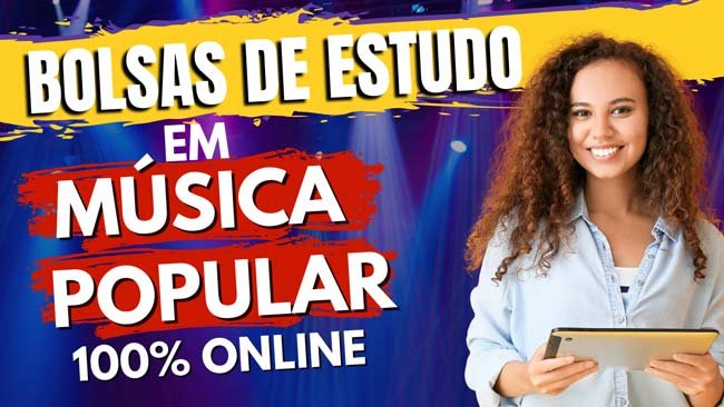 Bolsas de estudo em música popular