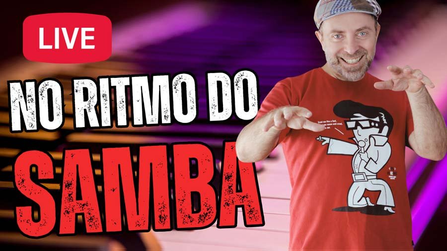 No ritmo do samba nas teclas. Com Turi Collura